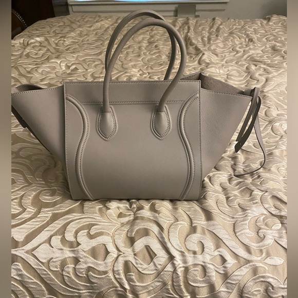 Celine Bags Celine Micro Luggage Bag In Souris Poshmark